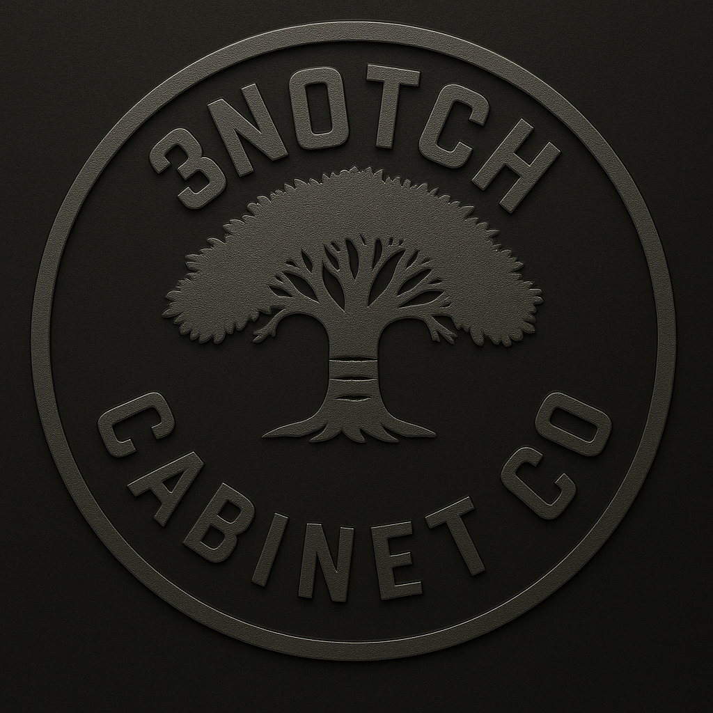 3 Notch Cabinet Co Logo